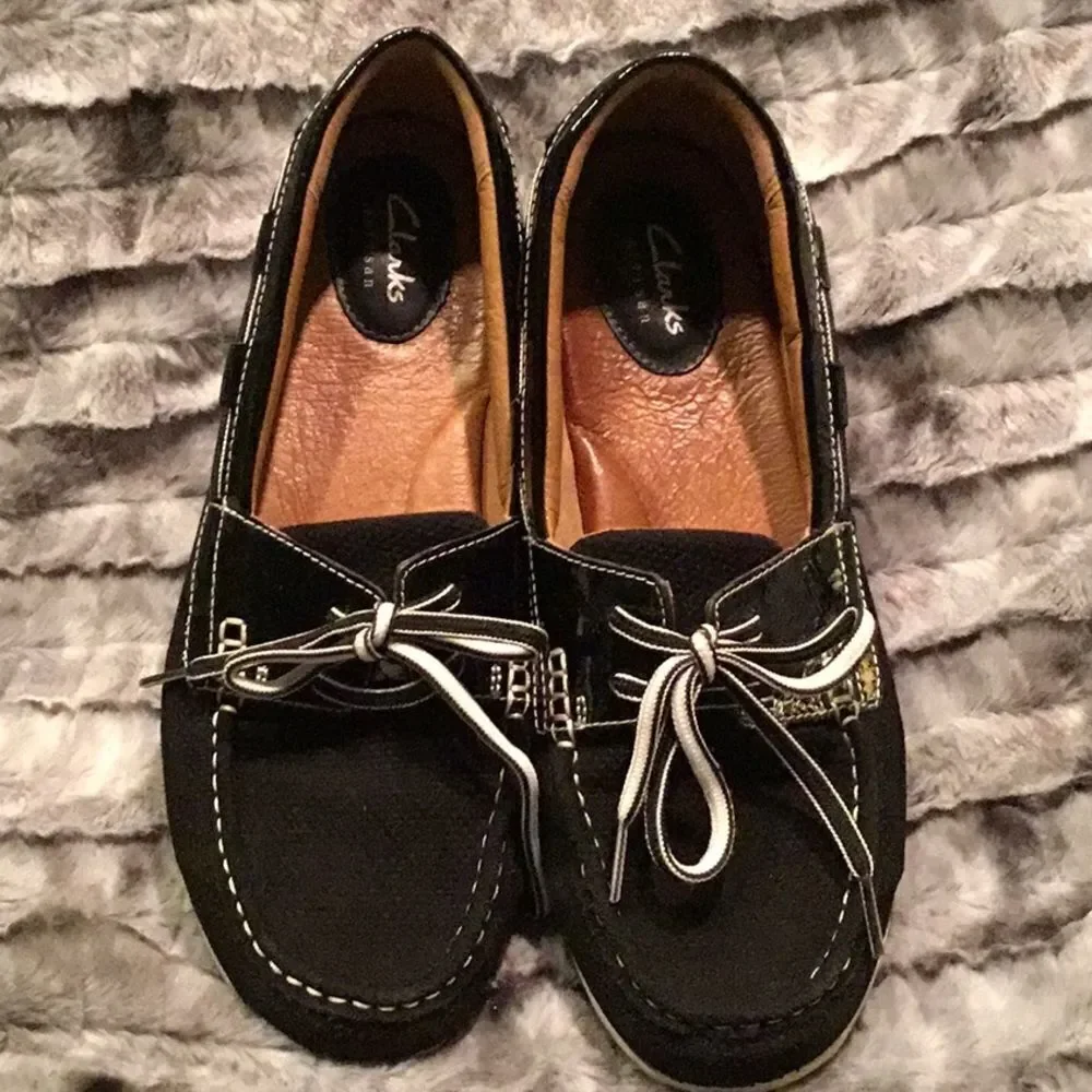 Womans Clark Artisan Deck Shoes